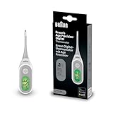 Braun Age Precision Digitalthermometer | Digitaler Stick für versch. Stellen | Oral, rektal oder...