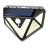 SEWOART Solar-wandleuchte Solargartenlampe Solarleuchten Für Den Garten Im Freien Solarlaternen...