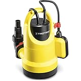 TROTEC Tauchpumpe TWP 4006 E – Pumpe für Klarwasser – Fördermenge 7300 l/h, Eintauchtiefe max....