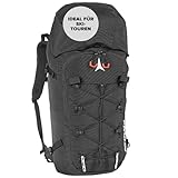 ATOMIC Backland FR 24+ Black - leichter Skitouren-Rucksack mit flexiblem Stauraum & Rolltop -...