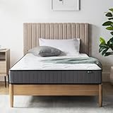 Zinus Hybrid Taschenfederkernmatratze 90x200cm - Härtegrad H2/H3 - Höhe 20 cm - Kühlende...