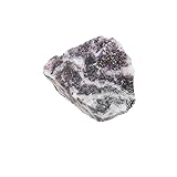 Naturkristall in Bulk, Raue Stein Natürlicher Fluorit Zebramalm Kristall Grobe Stein Ornament Malz...