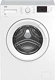 Beko WUX61032W Waschmaschine, freistehend, Frontlader, weiß, 6 kg, 1000 U/min, A+++