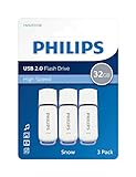 Philips USB 2.0 32GB Snow Edition Grey 3-Pack