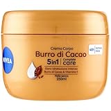 NIVEA Körpercreme Kakaobutter 250 ml, Feuchtigkeitscreme 48 Stunden, Feuchtigkeitscreme für...