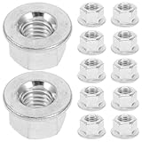 UPKOCH 15 Stück Kettensägen Ersatzteilset mit Führungsstangenmuttern aus Stahl...