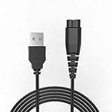 USB-ladegerät Kabel passend für Hatteker-Cordless-Hair-Trimmer Pro Hair Clippers Bartschneider...