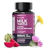 Deutsches Produkt – Mariendistel-Leberkomplex – Stoffwechsel & Leberbehandlung – 120 Kapseln...