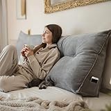 Björn&Schiller Rückenkissen - Lesekissen für Bett und Sofa, Keilkissen, Rückenpolster für die...