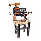 Smoby Black and Decker Kinder-Werkbank mit Werkzeugen