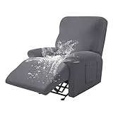 Highdi Stretchhusse für Relaxsessel Komplett Sesselschoner, Wasserdicht Stretch Relaxsessel Bezüge...