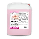 Lorito frisch & sauber Seifencreme, Handseife 10 Liter Nachfüllseife flüssig, Cremeseife Kanister,...