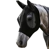 Fliegenhaube Pferd, Fliegenmaske Pferd Warmblut, Schutz Vor Insekten Und UV-Strahlen, Atmungsaktives...