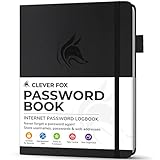 Clever Fox Passwortbuch mit Registerkarten - Adress- und Passwort-Organisationsbuch mit...