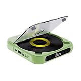 Tragbarer Player, Desktop-Retro-Player für Zuhause, Büro, wiederaufladbar, Vintage-Bluetooth, für...