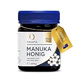 Cosana Manuka Honig 550 MGO + 250g – 100% Pur und in Neuseeland zertifizierter Manuka Honey. Honig...
