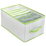 Aufbewahrungskorb für heiße Schubladen, 8 Fächer, 40 x 20 cm, Grün