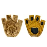 Oblique Unique® Bärentatze Handschuhe Tierhände Tier Handschuhe für Tierkostüm in...