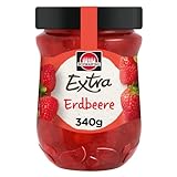 Schwartau Extra Erdbeere, Konfitüre, 340g Glas