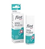 flint Med Sprühpflaster, 50 ml – Flüssigpflaster wasserfest, atmungsaktiv, elastisch und...