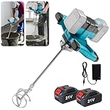 Akku-Erdbohrer für Makita 18V Batterie, 1200W Bürstenloser Motor, Geschikt voor Ø 350mm...