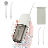 Munddusche Kabellos für Zähne Mundduschen Testsieger Elektrische Zahnreiniger Mit 4 Modi und...