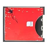 Yctze Compact-Flash-Karten-Adapter, ABS-Karten-Adapter, Speicherkarte auf Compact-Flash-Kartenleser,...