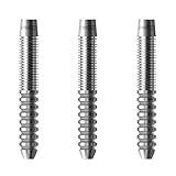 CyeeLife 18g Tungsten Soft Dart Barrels 90% ZG08 Silber