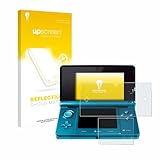 upscreen Entspiegelungs-Schutzfolie für Nintendo 3DS Displayschutz-Folie Matt [Anti-Reflex,...