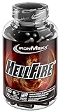 IronMaxx Hellfire - 150 Tricaps, mit Extrakten aus Weidenrinden, Pfeffer, Schwarzbohnen &...