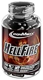 IronMaxx Hellfire - 150 Kapseln | Hochdosierte Tricaps mit Weidenrinden-, Pfeffer-, Schwarzbohnen- &...