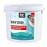 5 kg BAYZID ® Chlor Granulat von Höfer Chemie - wirkt schnell und zuverlässig für Pool und...
