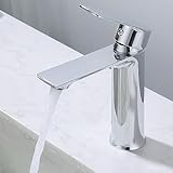 HOMELODY Wasserhahn Bad Chrom Waschtischarmatur Bad Armatur Mischbatterie Waschbeckenarmatur...