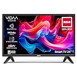 RCA Smart TV 24 Zoll(60cm) Fernseher(VIDAA) HD Ready Triple Tuner App Store Netflix YouTube WiFi...