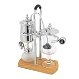 ROGONPDK Siphon Kaffeemaschine Siphon Balance Kaffeemaschine Set Glassiphon Kaffeemaschine...