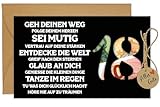 JOYEASE Geschenk 18. Geburtstag Junge Madchen, Karte Geldgeschenk 18. Geburtstag mit Sprüchen,...