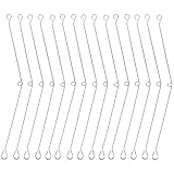 VALICLUD 16 Stück Torsionsfedern Edelstahl Federklemmen für Einbauleuchten Universelle...