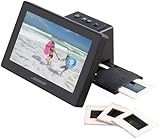 Somikon Dia Scanner: Stand-Alone-Dia- & Negativscanner, 17,8 cm/7'-IPS-Display, 25 MP, HDMI...