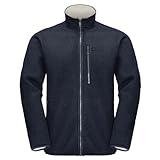 Jack Wolfskin Herren Robson Fjord Jacket Fleece Jacke, Night Blue, XL EU