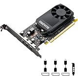 PNY NVIDIA Quadro P400 2GB GDDR5 Single-Slot Grafikkarte - 256 CUDA Cores, 64bit, 3 Mini DisplayPort...