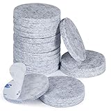Filzgleiter Rund Selbstklebend, 50 mm 18 Stück 50 Stück 5 mm Möbelgleiter Filz Pads für Möbel...