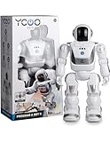 YCOO 88071 Programm A BOT X by Silverlit, Ferngesteuerter Roboter, programmierbar, Ton- und...