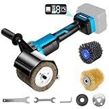 Satiniermaschine Bürstenschleifer Holz Kompatibel mit Makita 18V Akku Walzenschleifer mit...