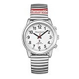 Hearkent Damen Sprechende Uhr mit Deutscher Sprachausgabe, Funkuhr Armbanduhr,Seniorenuhr mit...