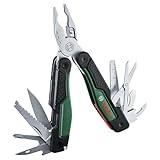 Bosch 16-in-1 Multi-Tool (Multifunktionswerkzeug zum Heimwerken, Outdoor und Camping; Edelstahl;...