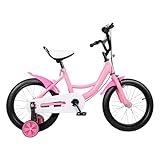 Desnysmf 16' Zoll Kinderfahrrad Fahrrad Jungen Fahrrad Mädchenfahrrad Rad Bike Unisex, mit...