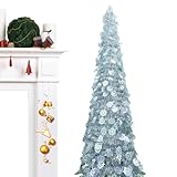 Weihnachtsbaumschmuck – Bäume für den Garten, zusammenklappbarer Weihnachtsbaumschmuck, 150 cm,...