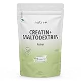 Nutri + Creatin Matrix Pulver - Creapure mit Kohlenhydraten zur schnellen Resorption - synergetische...