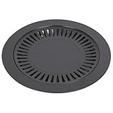 OUNONA Bbq Grillpfanne Stil Antihaftbeschichtet Hitzebeständig Grillplatte Kapazität Für Gasgrill...