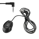 Cerioll Auto Mikrofon, Autoradio Mikrofon, Automikrofon 3,5 mm, 3,5 mm Externes Mikrofon für Radio,...